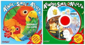 Pachet "Atinge, simte, asculta" - 2 Carti (1 redusa cu 70%)