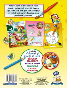 Cei trei purceluşi (Colorezi şi înveţi să scrii) - Img 3