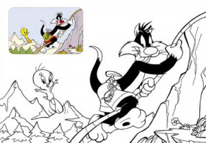 Colorează cu Tweety și Sylvester 2. Bestseller. Editia a 5-a - Img 2