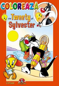 Colorează cu Tweety și Sylvester 4. Bestseller. Editia a 5-a