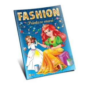 Marea carte de colorat - Fashion - Printese mari
