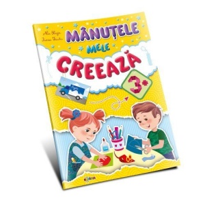 Marea carte de colorat - Manutele mele creeaza 3+