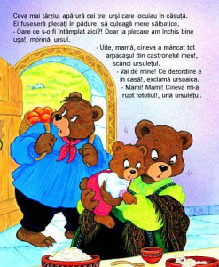 Bucle Aurii şi cei trei urşi (Prima mea bibliotecă) - Img 2
