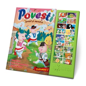 Carte cu sunete - Povesti - Volumul 1