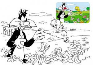 Colorează cu Tweety și Sylvester 4. Bestseller. Editia a 5-a - Img 2