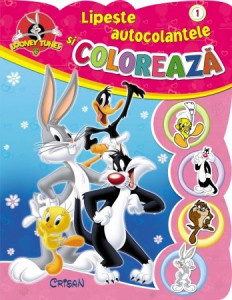 Lipeste autocolantele si coloreaza 1 - Img 1