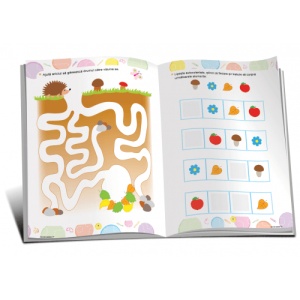 Marea carte de colorat - IQ start 4+ (cu 70 de autocolante) - Img 2