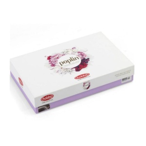 Lenjerie pat dublu, 2 persoane, bumbac Poplin 100%, 4 piese Talisa - Img 2