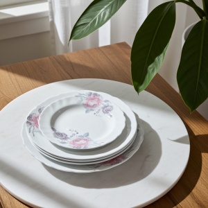 Serviciu masa din opal 18 piese Shamiram - Img 3
