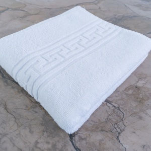 Set 12 prosoape albe, bucatarie, 30x50, bumbac 100%, 550G/M², Greek - Img 2