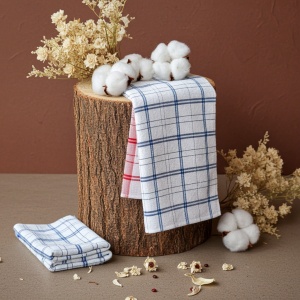 Set 25 prosoape, bucatarie, bumbac color, 30x60cm - Img 2