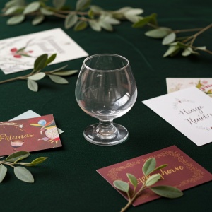 Set 6 pahare cognac brandy Misket, 390 ml - Img 3