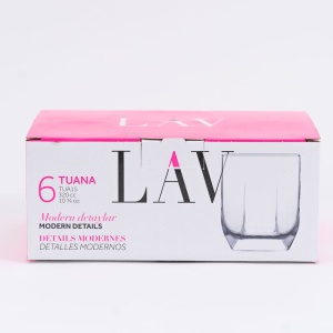 Set 6 pahare wisky Lav Tuana 320 ml - Img 3