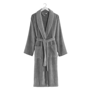 Set baie Bumbac – Halat și Prosoape unisex, Gri