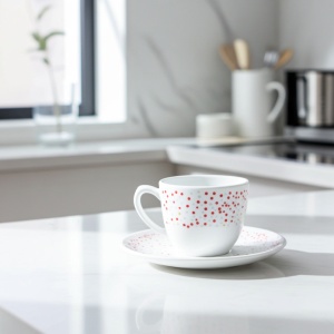 Set cafea din opal 12 piese Winter
