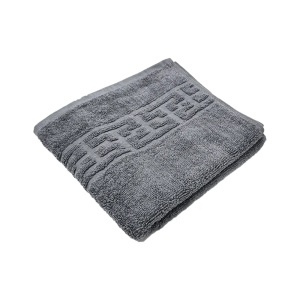 Prosop 50×90 cm Bumbac 550 gr/mp Greek Border Grey