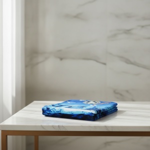 Prosop de plaja, uscare rapida Delfini 93 x 170 cm, 100% microfibra - Img 3