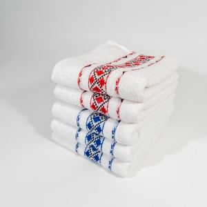 Set 10 prosoape parastase si inmormantari de fata, traditionale, 50x90, bumbac, 350G/M² - Img 2