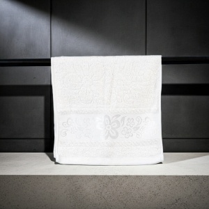 Set 20 prosoape, albe, bucatarie, Lenna 30x70cm, bumbac, 400G/M² - Img 2