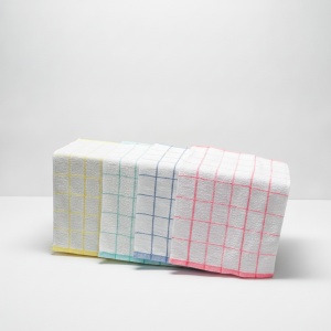 Set 20 prosoape bucatarie, bumbac, color, 25x45cm - Img 1