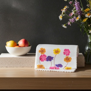 Set 20 prosoape, bucatarie, microfibra, 28x28cm, Bony - Img 3