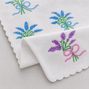 Set 20 prosoape, cocolino, lavanda, microfibra, 25x47cm - Img 2