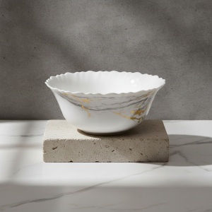 Set 6 boluri, opal Golden Marble 17cm