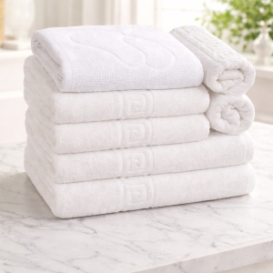 Set 7 Prosoape hoteliere, Bumbac 100%, 550 g/m² Pakistanez