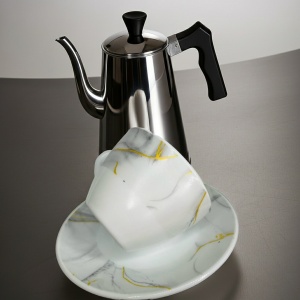 Set cafea din opal 12 piese Grey - Img 2