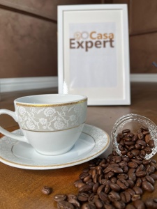 Set cafea din portelan alb 12 piese Adolf - Img 3