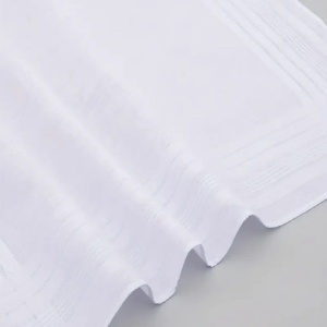 Set 12 batiste albe parastase si inmormantari, 40x40cm, barbatesti, bumbac 100% - Img 2