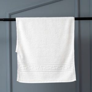 Set 12 prosoape albe, bucatarie, 30x50, bumbac 100%, 550G/M², Greek - Img 3