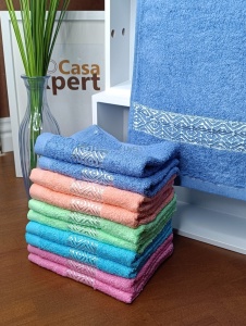 Set 20 prosoape, bucatarie, color, 25x45, bumbac 100%