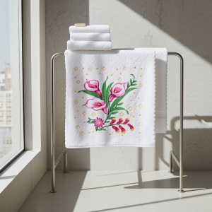 Set 20 prosoape, bucatarie, microfibra, 28x28cm, Vanity