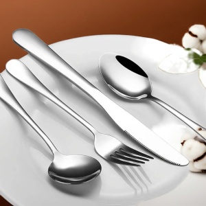 Set Masă 6 Persoane — Serviciu masa + Tacâmuri + Pahare - Img 4