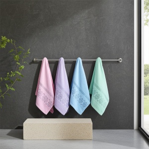 Set 10 prosoape parastase si inmormantari de fata, color, Iris, 47x87, bumbac, 350G/M²