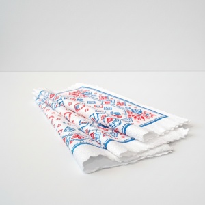 Set 20 prosoape traditionale, bucatarie, microfibra, 28x28cm - Img 3