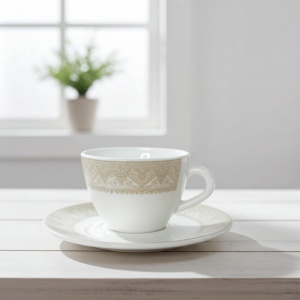 Set cafea din opal 12 piese Solin - Img 2