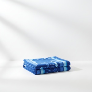 Prosop de plaja, uscare rapida Delfin 70 x 137 cm, 100% microfibra - Img 2