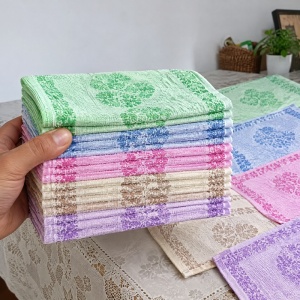 Set 20 prosoape, color, bucatarie, bumbac, 25x45cm - Img 2