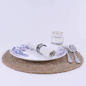 Set 6 farfurii, opal intinse Luisa - Img 2