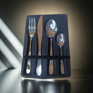 Icos Set tacamuri inox 24 piese, Olivia - Img 4