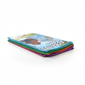 Set 20 Prosoape Bucătărie Copii, Modele Vesele Colorate, 28x49cm - Img 2