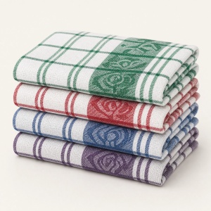 Set 20 prosoape, bumbac, color, bucatarie, 45×65cm - Img 2