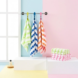 Set 20 prosoape, color, bucatarie, bumbac Inima 25x45cm - Img 3
