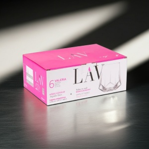 Set 6 pahare wisky Lav Valeria 400 ml - Img 3