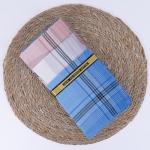 Set 12 batiste color parastase si inmormantari, barbatesti, 34x34cm, bumbac 100%