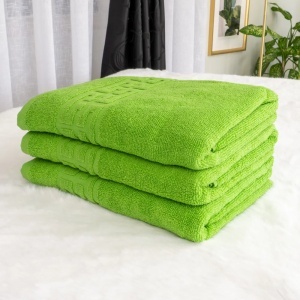 Set 3 Prosoape 70×130 cm Bumbac 550 gr/mp Greek Border Lime