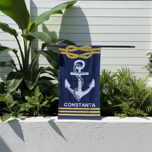 Prosop de plaja, uscare rapida Constanta 70 x 137 cm, 100% microfibra - Img 2