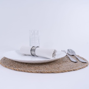 Set 6 farfurii, opal intinse albe - Img 4